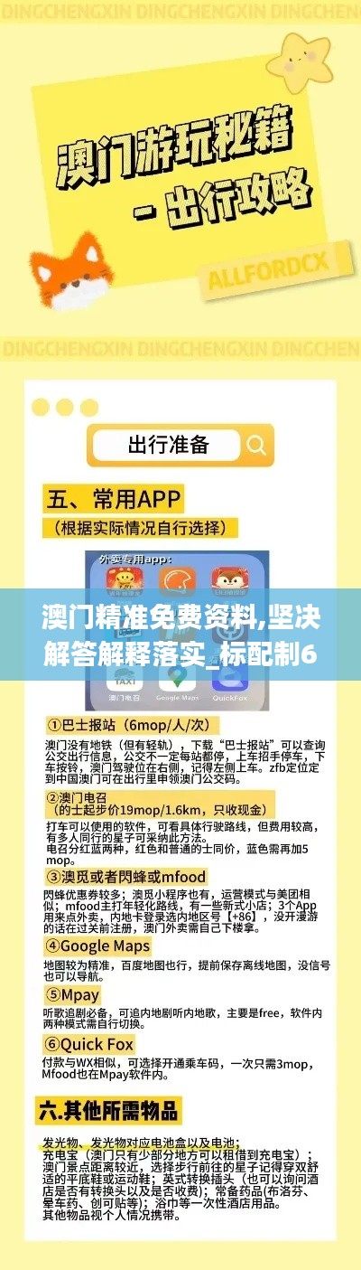 澳门正版内部免费资料；精准解答，精选解析解释落实
