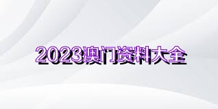 新澳门资料大全正版资料2023 精选资料解析大全